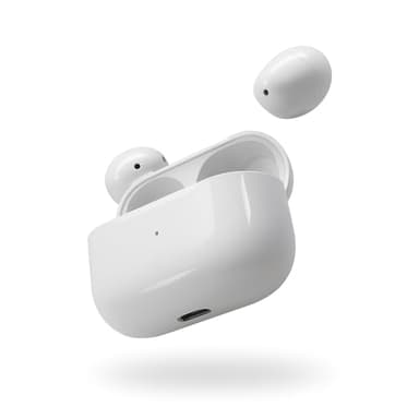 Invisible Mini Wireless Earbuds – Work, School & Travel Bluetooth with 5.2, 25H Battery, Deep Bass, Touch Controls, Sweatproof Mini in-Ear Headphones