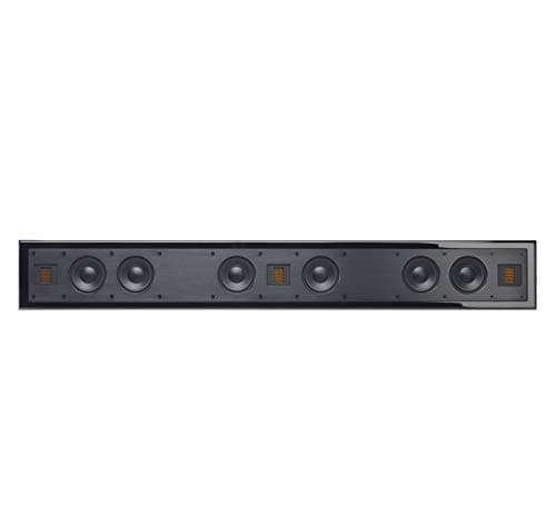MartinLogan Motion SLM X3 Ultra-Slim 3-Channel Passive Soundbar - Black