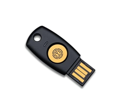 FIDO2 U2F Security Key Passkey Two-Factor Authentication (2FA) USB Key PIN+Touch (Non-Biometric) USB-A Type TrustKey T110