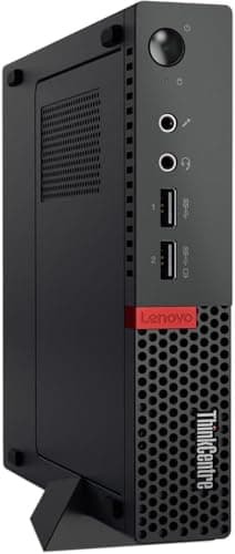Lenovo ThinkCentre Mini Desktop Computer| AMD Dual-Core Processor| Dual-Display Support| Wi-Fi, Bluetooth, USB, RJ-45| Windows 11 Pro| for All-Around Use (Dpi Only, 16GB RAM | 256GB SSD)