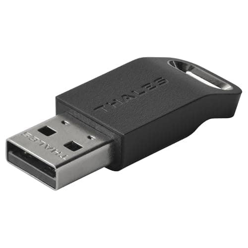 Thales - SafeNet eToken FIDO - FIDO2 Certified Security Key - Passwordless Phishing-Resistant Authentication for Web Apps, Devices & Desktops - USB-A