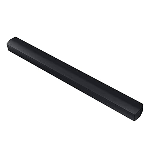 SAMSUNG HW-C450 2.1ch Soundbar w/DTS Virtual X, Subwoofer Included, Bass Boost, Adaptive Sound Lite, Game Mode, Bluetooth, Wireless Surround Sound Compatible