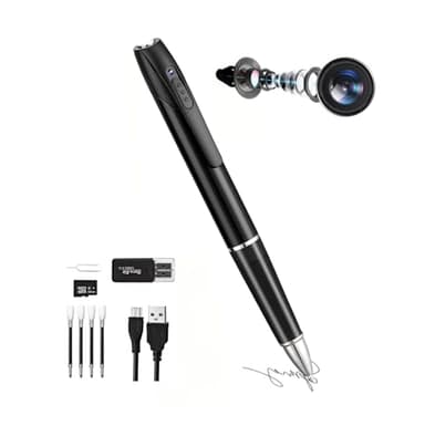 1080P Hidden Camera,Digital Recorder,Mini Camera Pen, Suitable for Recording Important Moments,Such as Meetings, Work, Business. Small Security Camera[Upgraded 2025]