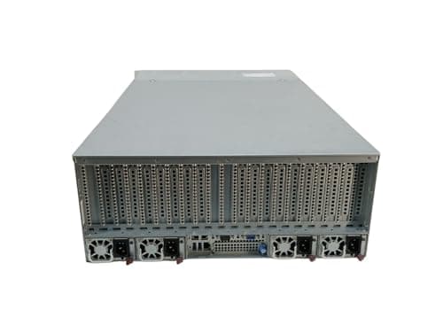 Supermicro Deep Machine Learning 4U 2X EPYC 32-Core, 512GB DDR4 RAM, 4X 15.36TB SSD, NVMe 2X 10GbE BYO 8X GPU (Renewed)