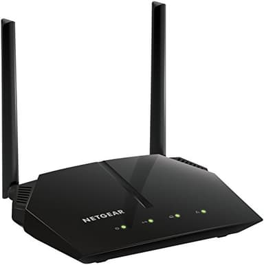 NETGEAR WiFi Router (R6080) - AC1000 Dual Band Wireless Speed (up to 1000 Mbps) | Up to 1000 sq ft Coverage & 15 devices | 4 x 10/100 Fast Ethernet ports | 5 GHz
