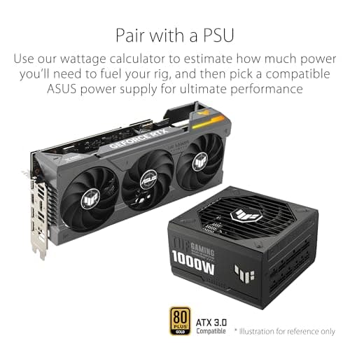ASUS TUF Gaming NVIDIA GeForce RTX™ 4080 Super OC Edition Gaming Graphics Card (PCIe 4.0, 16GB GDDR6X, HDMI 2.1a, DisplayPort 1.4a)