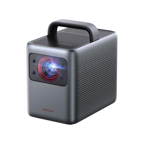 NEBULA Cosmos Laser 4K Projector, 2200 ANSI Lumens, Android TV with Dongle, Autofocus, Auto Keystone Correction, Screen Fit, Home Theater Projector with Wi-Fi & Bluetooth, for Office and Business Use
