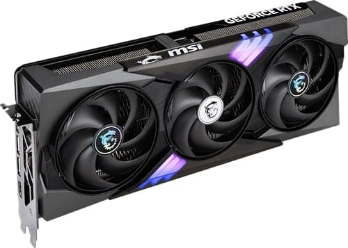 MSI NVIDIA GeForce RTX 5070 Ti 16G Gaming Trio OC Plus Graphics Card Gaming GDDR7 256 Bits, Boost Frequency up to 2580MHz, PCIe Gen 5, DLSS 4, DP 2.1 x 3, HDMI 2.1 x 1