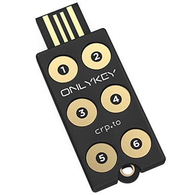FIDO2 / U2F Security Key and Hardware Password Manager | Universal Two Factor Authentication | Portable Professional Grade Encryption | PGP/SSH/Yubikey OTP | Windows/Linux/Mac OS/Android