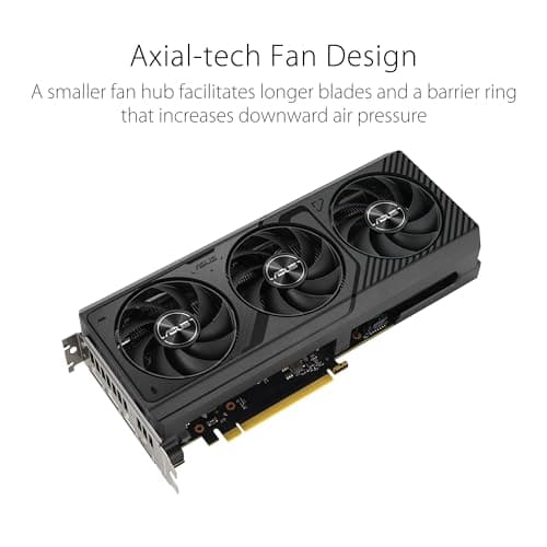 ASUS The SFF-Ready Prime GeForce RTX 4070 Super OC Edition 12GB GDDR6X Graphics Card (PCIe® 4.0, 12GB GDDR6X, DLSS 3, HDMI 2.1a, DisplayPort™ 1.4a)