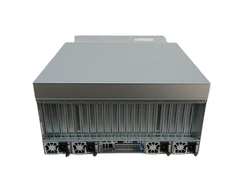 Supermicro Deep Machine Learning 5U 2X EPYC 64-Core, 128GB DDR4 RAM, 4X 15.36TB SSD, NVMe 2X 10GbE BYO 8X GPU (Renewed)