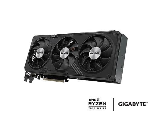 GIGABYTE Radeon RX 7700 XT Gaming OC 12G Graphics Card, 3X WINDFORCE Fans 12GB 192-bit GDDR6, GV-R77XTGAMING OC-12GD Video Card