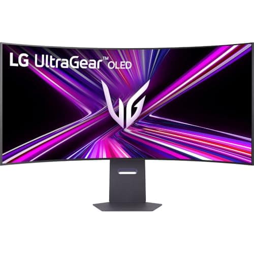 LG Ultragear 45" OLED 5K2K (5120x2160) 330Hz G-sync Curved Gaming Monitor Bundle with Tech Smart USA Elite Suite 18, 2X 4K HDMI Cable & Deco Gear CPS 26 Month Protection Pack (BEACH-CPS-26M2000)