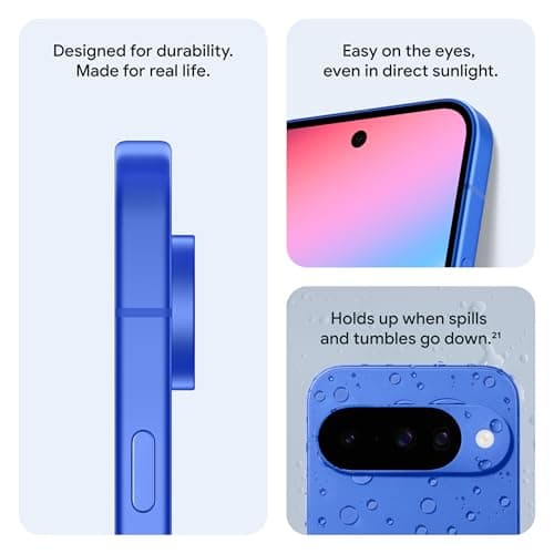 Google Pixel 10 - Unlocked Android Smartphone with Gemini, Your AI Assistant - Advanced Triple Rear Camera, Fast-Charging 24+ Hour Battery, and 6.3" Actua Display - Obsidian - 128 GB