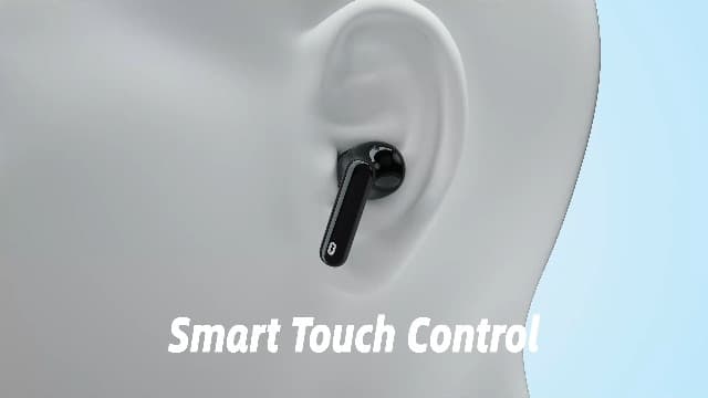 Wireless Earbuds, Bluetooth 5.4 Headphones Bass Stereo, Ear Buds with Noise Cancelling Mic, IP7 Waterproof in Ear Earphones, 36H LED Display Bluetooth Earbuds for Laptop Pad Phones Sports, White