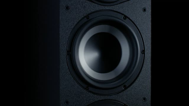 Polk Monitor XT35 Slim Center Channel Speaker - Hi-Res Audio Certified, Dolby Atmos & DTS:X Compatible, 1" Terylene Tweeter & Four 3" Dynamically Balanced Woofer, Wall-Mountable, Midnight Black