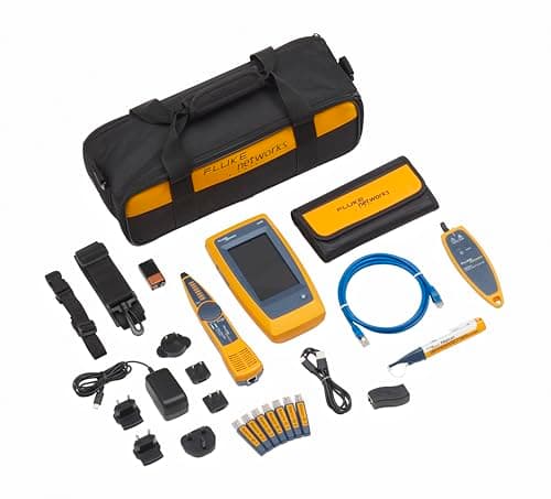 Fluke Networks LinkIQ Kit with Fiber VFL & Live Fiber Detector