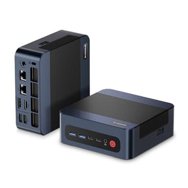M4 Plus Oculink Mini Light Gaming PC, Ryzen 9 7940HS 11 Pro Mini Computers, 32GB DDR5, PCIe 4.0 x4 1TB SSD, Wi-Fi 6E AX210, Dual 2.5GbE LAN, USB 4 8K60Hz