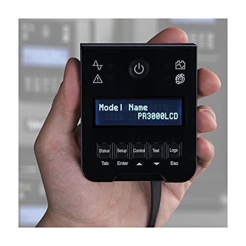 CyberPower PR3000LCD Smart App Sinewave UPS System, 3000VA/2700W, 10 Outlets, AVR, Tower