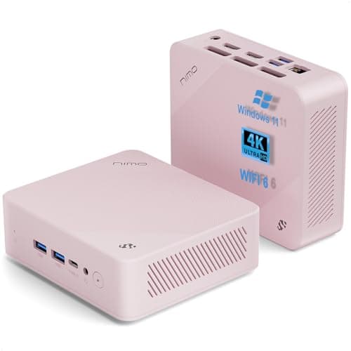NIMO Mini-PC, 16GB RAM 1TB M.2 SSD Intel 12th Gen N100(Beat i3-1115G4) 4 Cores Desktop Mini PC, Support Upgrade Desktop PC Windows 11 Triple 4K HDMI USB3.2 BT5.2 WiFi 6 Students-Business Home Office