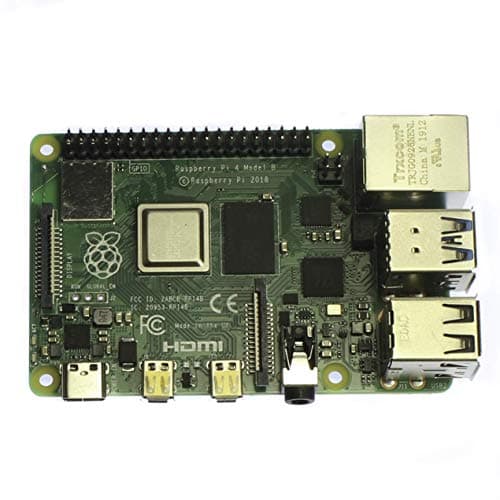 Raspberry Pi 4 Model B 2019 Quad Core 64 Bit WiFi Bluetooth (1GB)