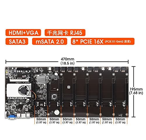 2000W 2400W 2600W 180V-260V ATX ETH Bitcoin Mining Motherboard Power Supply with BTC-S37 D37 T37 for BTC Mining Bitcoin Miner(BTC-S37)