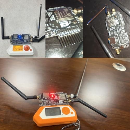 WiFi Devboard for Flipper Zero Device, 4 in 1 Wireless Sniffer and Mouse Jacker WiFi Antenna Module, 2.4/5GHz CC1101 Modification Module, WiFi Multiboard Accessories Wireless Transceiver Module DIY