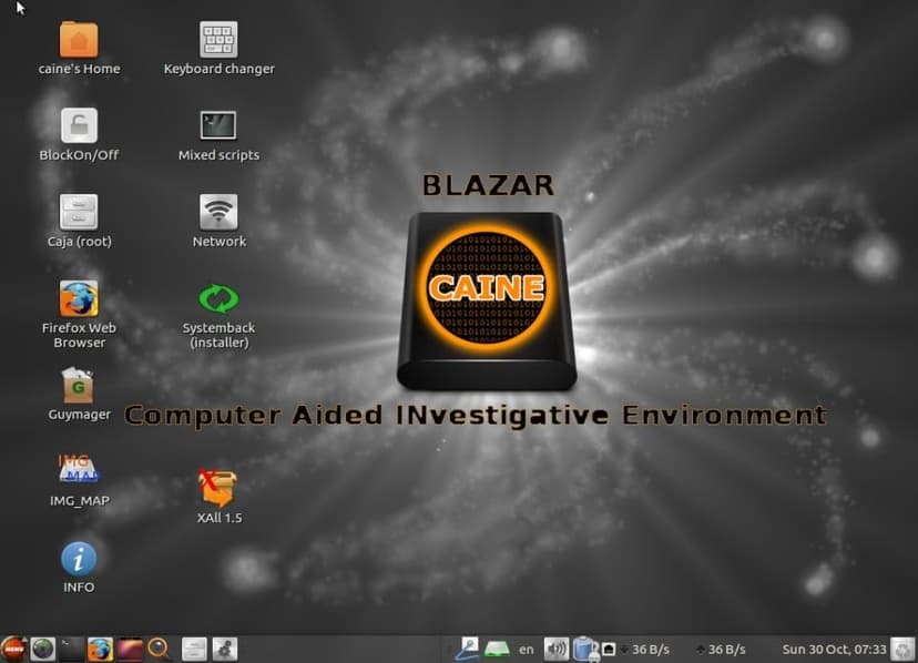 Computer IT Digital Forensics Investigative Environment Linux Live Bootable Utility for PCs - Professional Law Enforcement Hacking Toolkit Caine USB
