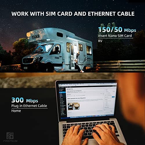 CPE C1 WiFi Router with SIM Card Slot, 4G LTE CAT4 WiFi Router 150 Mbps, Portable Travel Router, Long Range Wireless Router Outdoor/Indoor 802.11b/n/g 2.4GHz 300Mbps for Home/Truck/RV