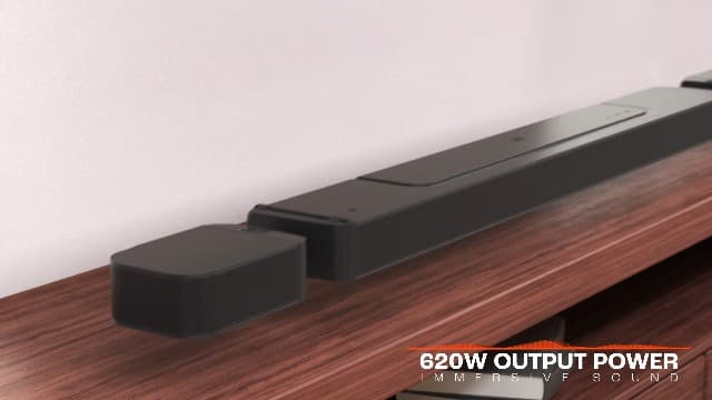 JBL Bar 700: 5.1-Channel soundbar with Detachable Surround Speakers and Dolby Atmos®, Black