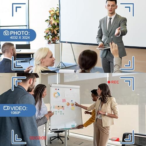 1080P Hidden Camera,Digital Recorder,Mini Camera Pen, Suitable for Recording Important Moments,Such as Meetings, Work, Business. Small Security Camera[Upgraded 2025]