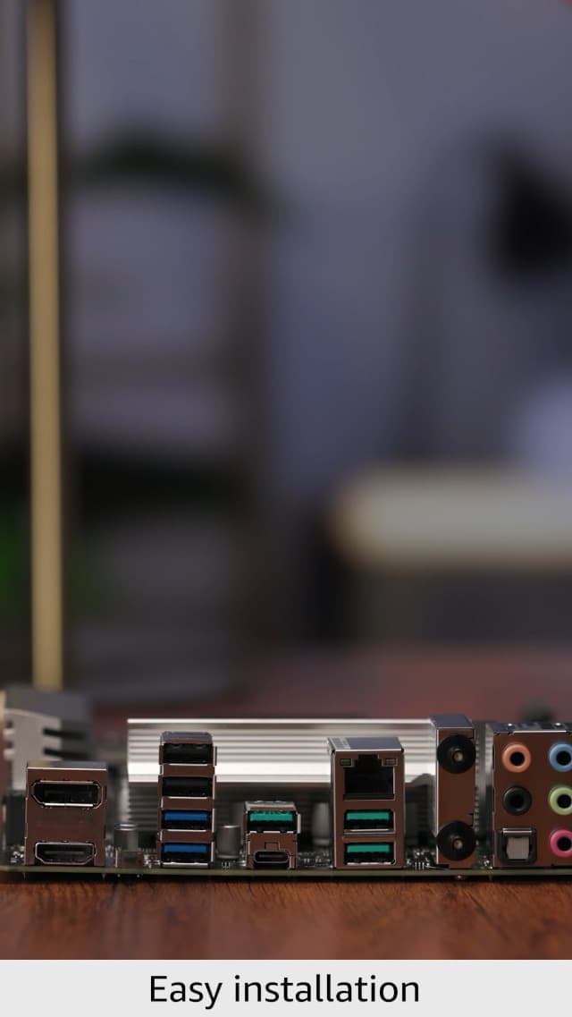 ASUS Prime B650-PLUS WiFi AMD B650 AM5 Ryzen™ Desktop 9000 8000 & 7000 ATX Motherboard, DDR5, PCIe 5.0 M.2, 2.5Gb LAN, WiFi 6E, HDMI™, SATA 6 Gbps, USB Type-C®, BIOS Flashback™, Thunderbolt™ 4 Header