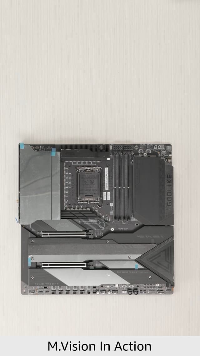 MSI MEG Z790 GODLIKE Gaming Motherboard (Supports 12th/13th/ 14th Gen Intel Processors, LGA 1700, DDR5, PCIe 5.0, M.2, 10Gbps LAN, USB 3.2 Gen2, Wi-Fi 6E, Bluetooth 5.3, Thunderbolt, E-ATX)
