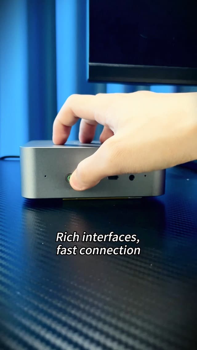 Reatan Mini Gaming PC AMD Ryzen 9 7940HS(up to 5.2GHz) 32GB DDR5 1TB SSD 5600 MHz RAM, Mini Computers, Radeon 780M Graphics,Quad Display 2.5Gbps LAN,HDMI 2.1, 8K USB 4.0 Wi-Fi 6E/BT5.3