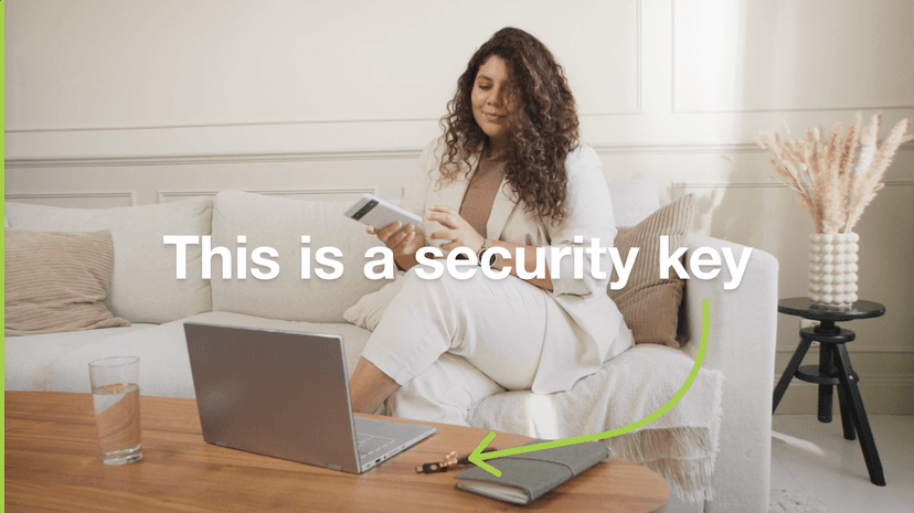 Yubico - Security Key NFC - Basic Compatibility - Multi-factor authentication (MFA) Security Key, Connect via USB-A or NFC, FIDO Certified