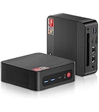 M4 Neo Mini PC, Mini Computers, AMD Ryzen 7 7840HS Gaming PC, 32GB DDR5 1TB PCIe SSD Desktop Computers, 4K Triple Display, USB4, Oculink, Dual 2.5G LAN, Wi-Fi 6E/BT5.2, for Home & Office