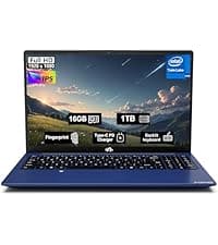 NIMO 15.6 IPS FHD-Laptop, 16GB RAM 1TB SSD Intel Pentium Quad Core N100, Computer with Backlit Keyboard Fingerprint (Beat to i3-1115G4 Up to 3.4GHz) Laptops for Student, Win 11 Rose Gold