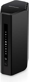 NETGEAR Nighthawk Dual-Band WiFi 7 Router (RS200) – Security Features, BE6500 Wireless Speed (up to 6.5Gbps) - Covers up to 2,500 sq. ft., 80 Devices – 2.5 Gig Internet Port