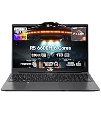NIMO 15.6 IPS FHD-Laptop, 16GB RAM 1TB SSD Intel Pentium Quad Core N100, Computer with Backlit Keyboard Fingerprint (Beat to i3-1115G4 Up to 3.4GHz) Laptops for Student, Win 11 Rose Gold