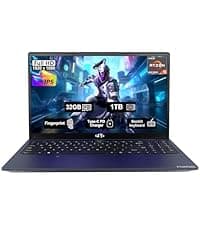 NIMO 15.6 IPS FHD-Laptop, 16GB RAM 1TB SSD Intel Pentium Quad Core N100, Computer with Backlit Keyboard Fingerprint (Beat to i3-1115G4 Up to 3.4GHz) Laptops for Student, Win 11 Rose Gold