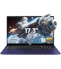 NIMO 15.6 IPS FHD-Laptop, 16GB RAM 1TB SSD Intel Pentium Quad Core N100, Computer with Backlit Keyboard Fingerprint (Beat to i3-1115G4 Up to 3.4GHz) Laptops for Student, Win 11 Rose Gold