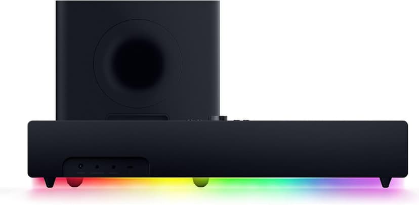 Razer Leviathan V2 Pro: Multi-Driver PC Gaming Soundbar with Subwoofer - Beamforming Surround Sound with AI Head Tracking - Chroma RGB - Bluetooth 5.0 & 3.5mm - for PC, Desktop/Laptop, Mobile, Switch