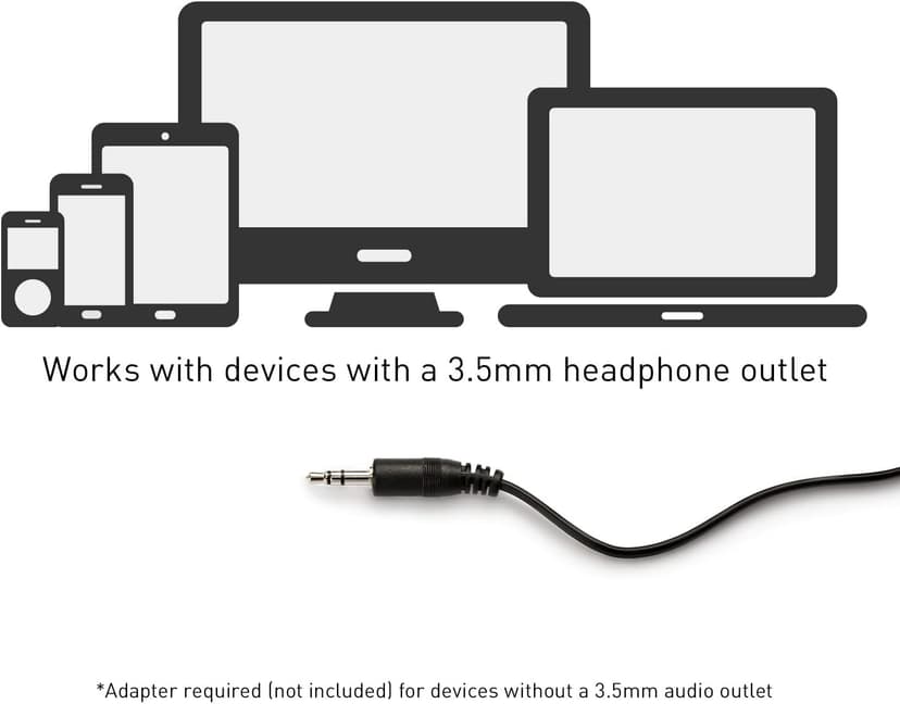 Panasonic Lightweight Over The Ear Wired Headphones with Microphone, Sound and XBS for Extra Bass, Long Cord, 3.5mm Jack for Phones and Laptops – RP-HT161M (Black)