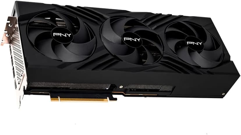 PNY GeForce RTX™ 4090 24GB Verto™ Triple Fan Graphics Card DLSS 3 (384-bit PCIe 4.0, GDDR6X, Supports 4k, Anti-Sag Bracket, HDMI/DisplayPort)