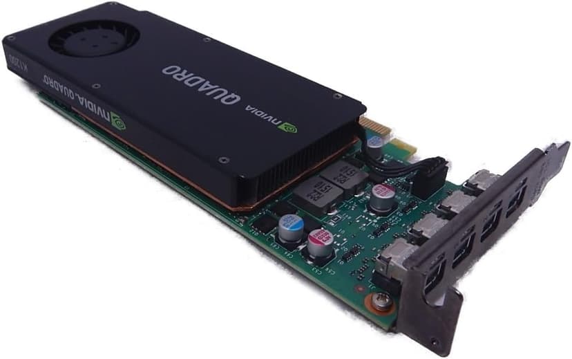 PNY NVidia Quadro K1200 (Low Profile) PCIE 2.0 x 16 DP Graphics Cards VCQK1200DP-PB