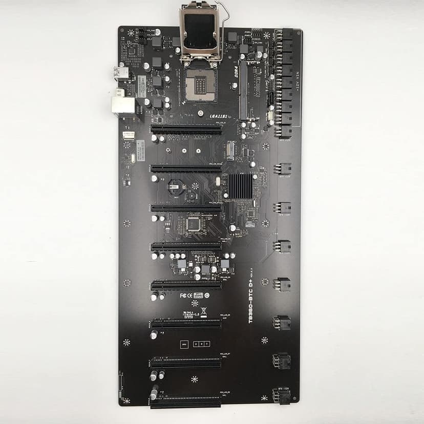 TB360-BTC D+ for Biostar Mining Motherboard Multiple Graphics Card Professional Mining Board