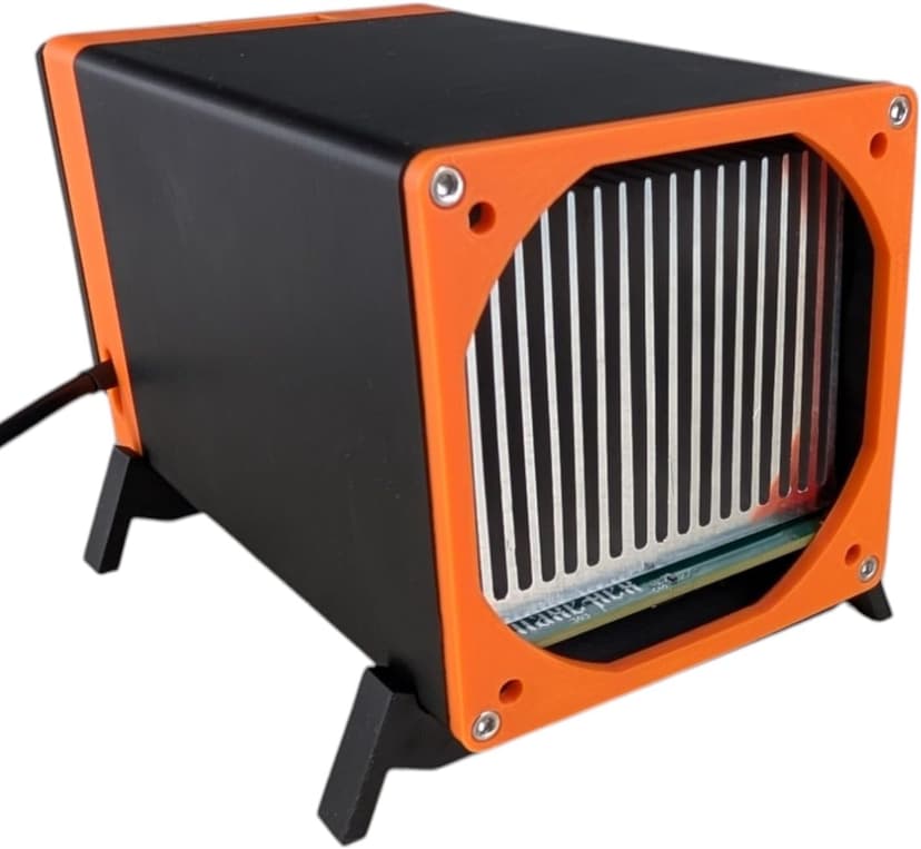 D-Central.TECH - Bitaxe Hex 1366 | Solo Mining Bitcoin ASIC Miner | 3TH/s Hashrate | 22W/T Efficiency | Low Noise Fan | Open-Source | Easy Setup | Global Voltage Compatibility
