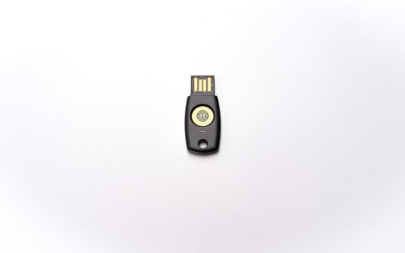 FIDO2 U2F Security Key Passkey Two-Factor Authentication (2FA) USB Key PIN+Touch (Non-Biometric) USB-A Type TrustKey T110