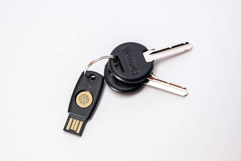 FIDO2 U2F Security Key Passkey Two-Factor Authentication (2FA) USB Key PIN+Touch (Non-Biometric) USB-A Type TrustKey T110