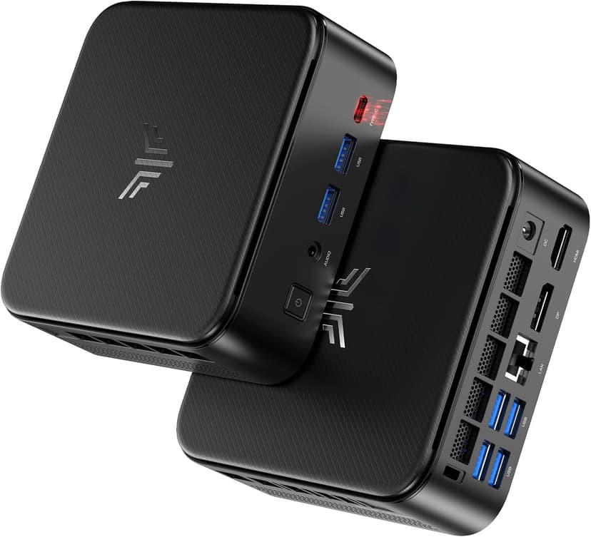 KAMRUI Mini Gaming PC, E3B 16GB RAM 512GB SSD Mini PC AMD Ryzen 5 7430U Micro Desktop Computers (Max 4.3GHz,6C/12T, Beat 5650U), Small Computer Support WiFi 6, BT5.2, Triple Display for Office Home